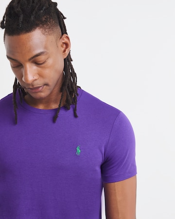 Polo Ralph Lauren Classic Short Sleeve T-Shirt - Purple