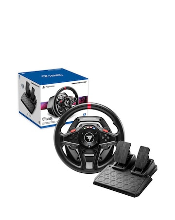 Thrustmaster T128 Racing Wheel and Pedal Set for PS5 / PS4 / PC