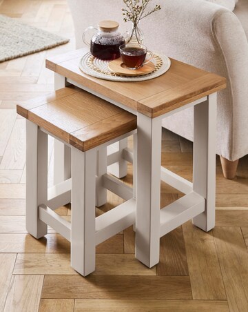 Sadie Ready Assembled Wooden Nest of Tables
