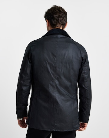 Barbour Ashby Wax Jacket - Navy