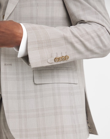 Tailored Check Suit Blazer