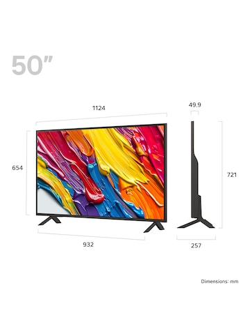 LG 50QNED84A6C 50in QNED evo AI 4K Smart TV