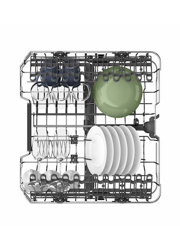 Hotpoint HD7FHP33UK Full Size Dishwasher - 14 Place Settings - White