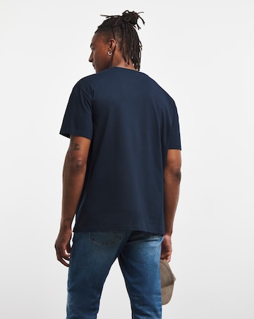 Tommy Jeans Arch Varsity Logo T-shirt Navy