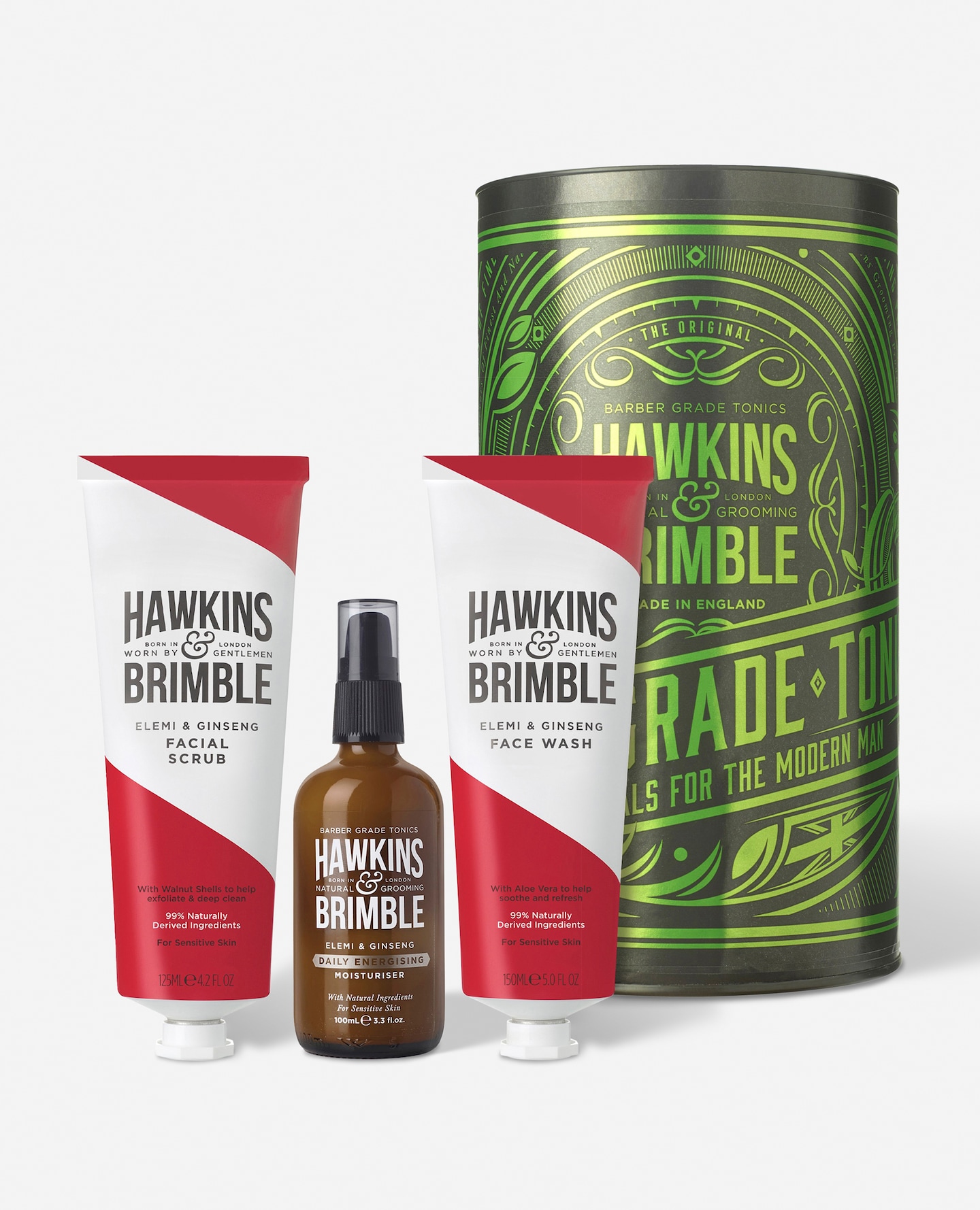 Hawkins & Brimble The Face Care Gift Set pictured