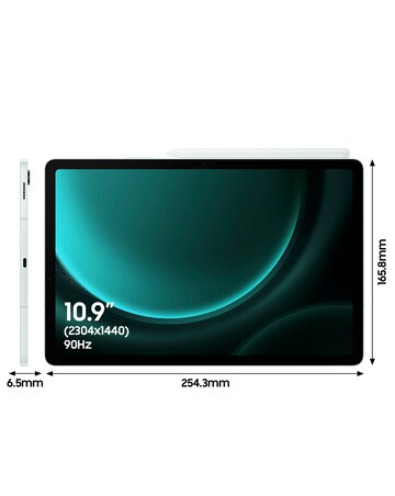 Samsung Galaxy Tab S9 FE 10.9in 256GB WiFi Tablet - Light Green