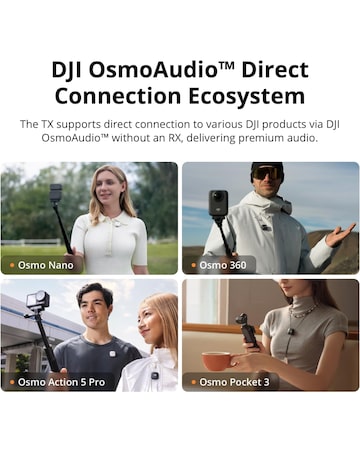 DJI Mic Mini (2 TX+1 RX+Charging Case)