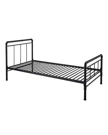 Bowen Metal Bed Frame with 3 Layer Memory Foam Hybrid Mattress