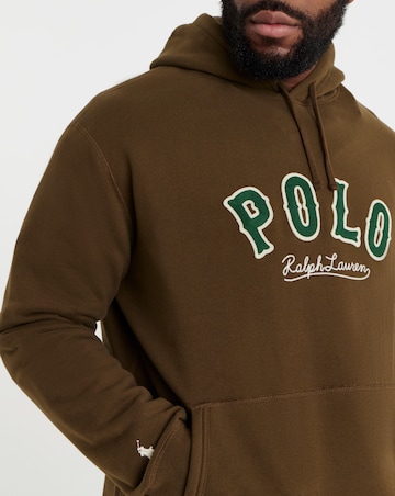 Polo Ralph Lauren Logo Hoodie - Brown