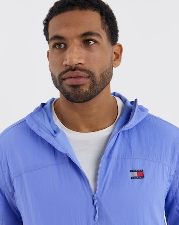 Tommy Jeans Fleece Lined Chicago Jacket - Light Blue