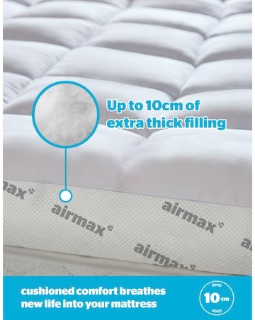 Silentnight Airmax 1000 Mattress Topper 10cm