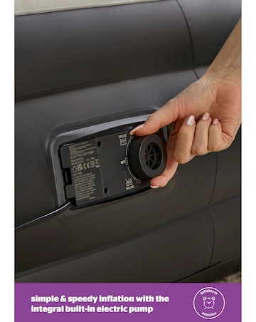 Silentnight Ultimate Deep Sleep High-Rise Airbed with Electric Pump - King