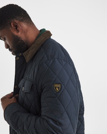 Polo Ralph Lauren Navy Beaton Quilted Jacket