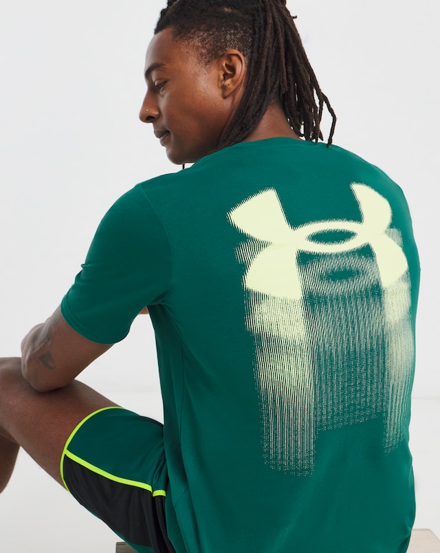 Under Armour Back Print Large Blur Logo T-Shirt