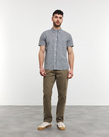 Short Sleeve Gingham Shirt