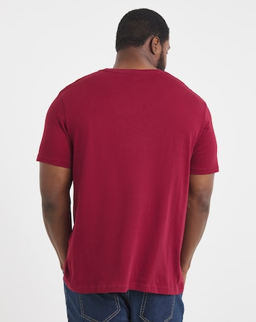 Jack & Jones York Logo T-Shirt - Red