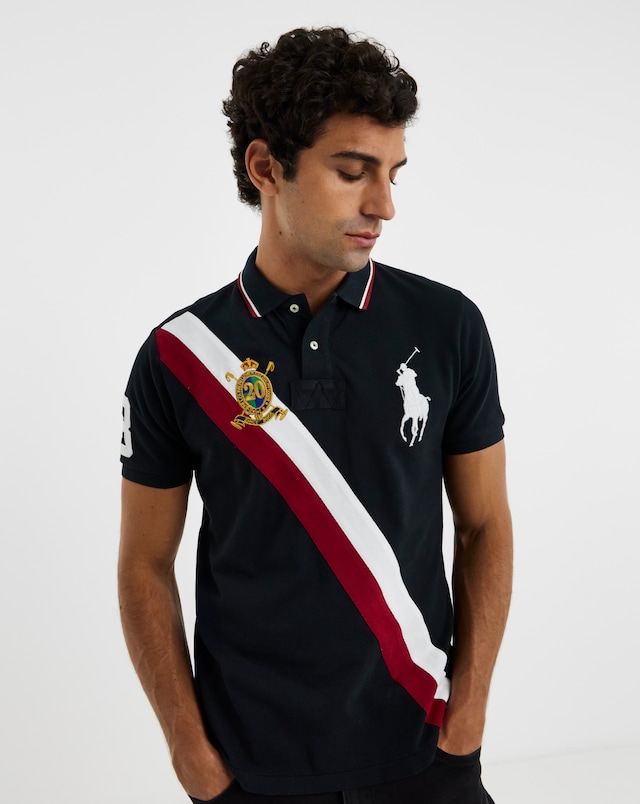 Polo Ralph Lauren Short Sleeve Big Pony Polo - Black