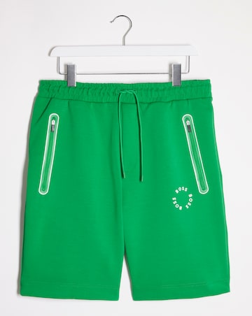 BOSS Green Circle Logo Sweat Short