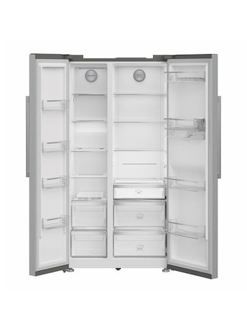 Hotpoint HPG26583WXP4UK Dual No Frost American Fridge Freezer - Silver