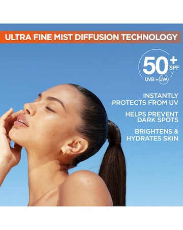 Garnier Vitamin C Brightening Over Make-Up UV Mist 75ML