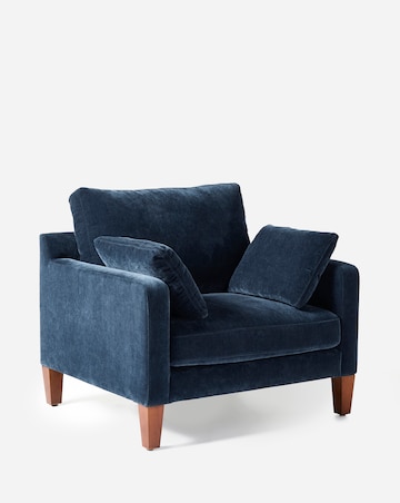 Abbie Chenille Oversized Armchair