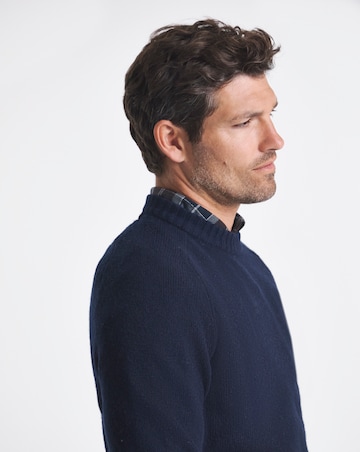 Barbour Grangetown Crew Neck Sweater - Navy