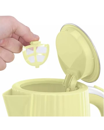 Russell Hobbs Eden Kettle and 2 Slice Toaster Lemon Bundle