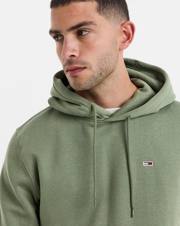 Tommy Jeans Classic Flag Hoodie - Green
