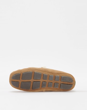 Barbour Monty Moccasin Slipper - Camel