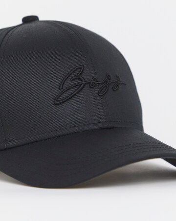 BOSS Script Logo Cap - Black