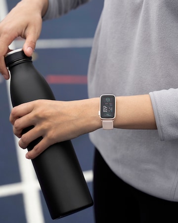 Sekonda Track Smart Watch - Rose Gold Plastic Case & Pink Silicone Strap