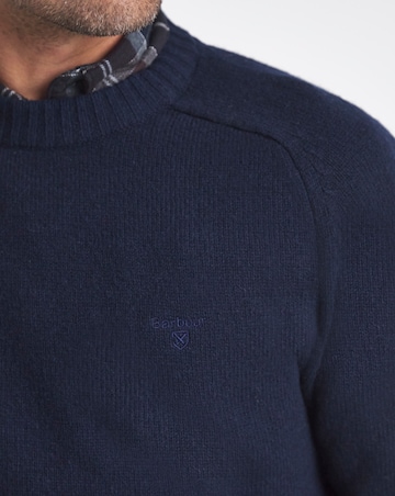 Barbour Grangetown Crew Neck Sweater - Navy