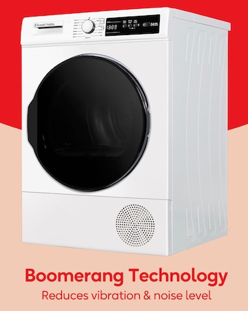 Russell Hobbs RH9HPTD111W 9kg Heat Pump Tumble Dryer White + Install