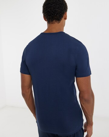 BOSS 3 Pack Short Sleeve Lounge T-Shirt - Blue