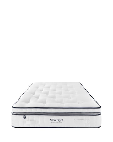 Silentnight British Wool 3000 Box Top Pocket Mattress - Medium