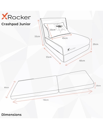 X Rocker Crash Pad JR Gaming Chair