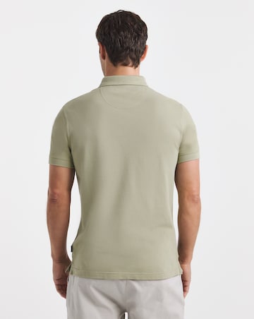 Barbour Short Sleeve Blaine Tailored Polo Shirt - Sea Green