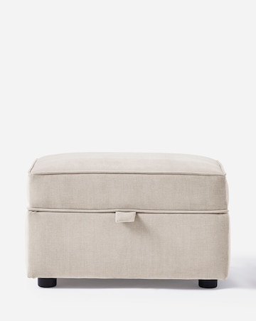 Joanna Hope Tilly Chenille Storage Footstool