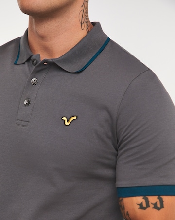 Voi Contrast Collar Polo Long Length