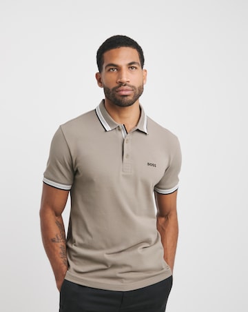 BOSS Classic Short Sleeve Stone Paddy Polo