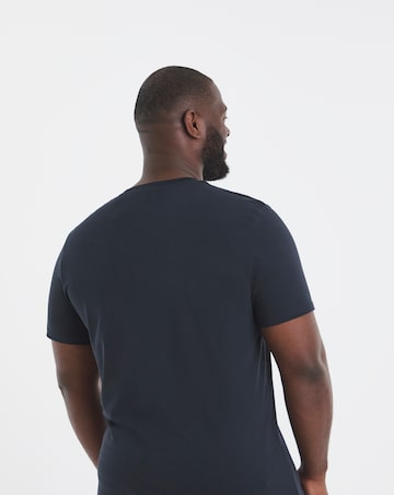Jack & Jones Star Logo T-Shirt - Navy
