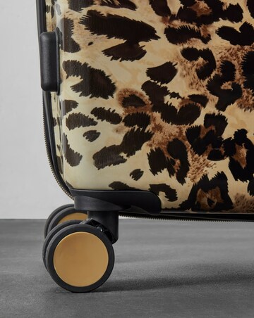 Rock Savannah Leopard 3pc Suitcase Set