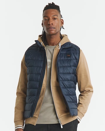 BOSS Padded Lightweight Gilet - Navy