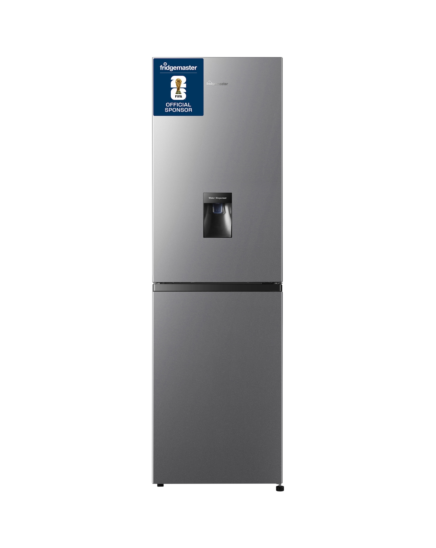 Fridgemaster MC55240DES Fridge Freezer with Water Dispenser- E Rated 175 CM
