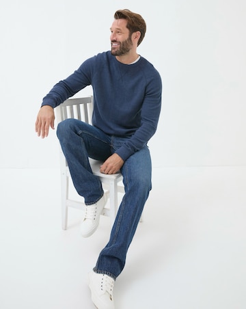 FatFace Straight Fit Jean Regular Length - Indigo