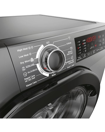 Install - Hoover H3DPS4966TAMBR80 9/6kg WiFi Connected Washer Dryer Graphite