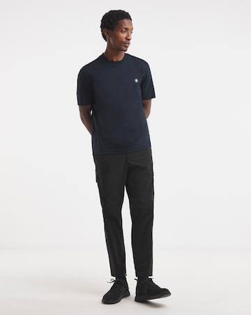 BOSS Short Sleeve Metal Bb T-Shirt - Navy