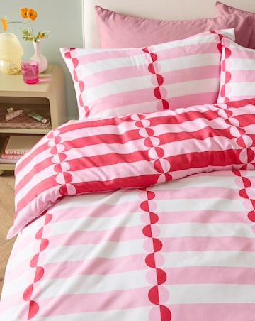 Lottie Reversible Soft Touch Duvet Cover Set