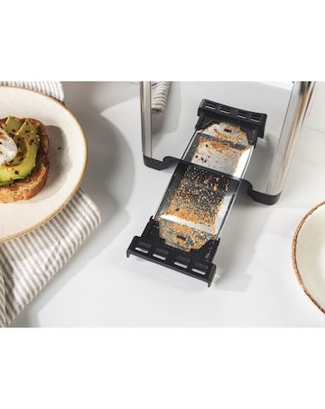 Salter Stainless Steel Kettle, Toaster and Microwave