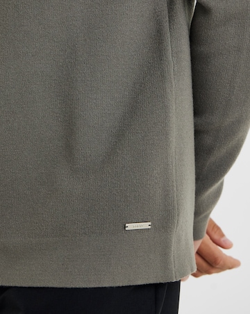 Folio Knitted Slouch Button Polo